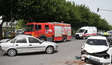 Şanlıurfa’da zincirleme trafik kazasında 7 kişi yaralandı