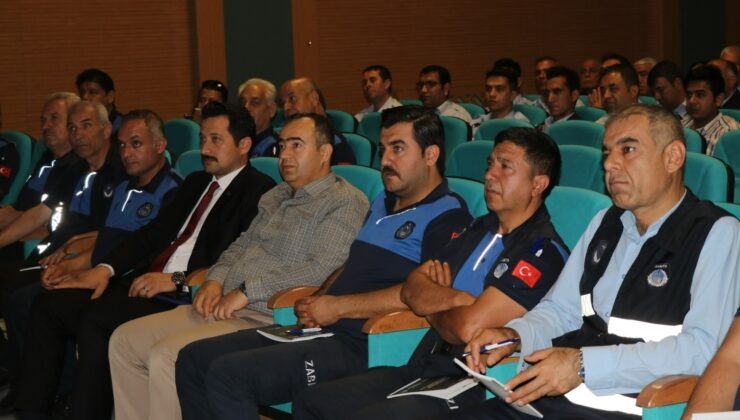 Büyükşehir’den zabıta ekiplerine seminer