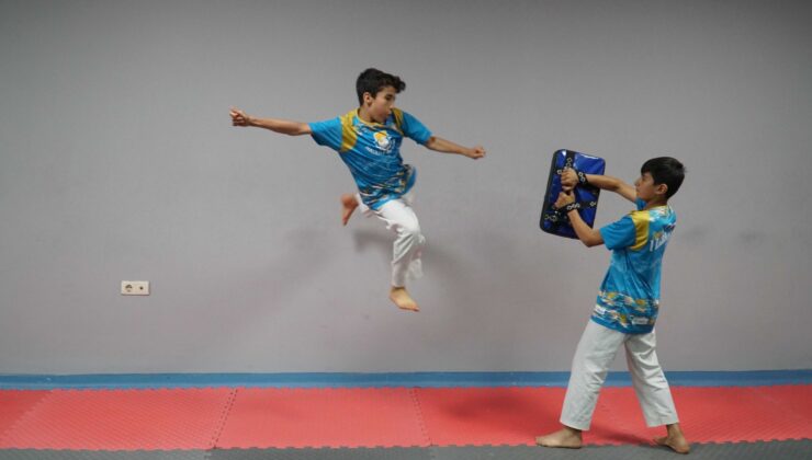 Haliliye minik gençlerden tekvando ve judo kurslarına yoğun ilgi