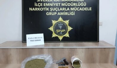 Şanlıurfa’da Uyuşturucu Operasyonu: 1 Şüpheli Gözaltına Alındı
