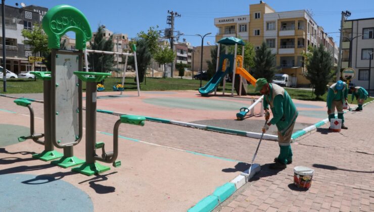 Haliliye’de Parklar ve Çocuk Oyun Grupları Parlıyor