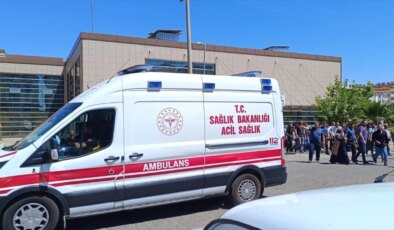 Halfeti’de Hafif Ticari Araç Duvara Çarptı: Sürücü Yaralandı